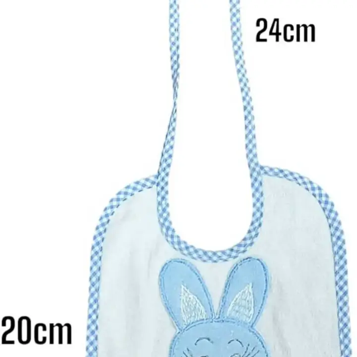 Oly Baby Soft Cotton Baby Bibs for Feeding & Drooling – Super Absorbent, Comfortable & Adjustable Snap Closure (Multicolor)