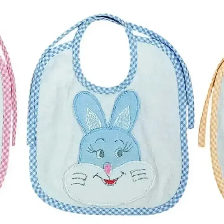 Oly Baby Soft Cotton Baby Bibs for Feeding & Drooling – Super Absorbent, Comfortable & Adjustable Snap Closure (Multicolor)