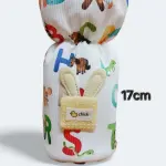 Oly Baby Soft Plush Bottle Cover for Wide Neck 330ml Baby Feeding Bottles – Stretchable, Washable & Easy Grip (Multicolor)